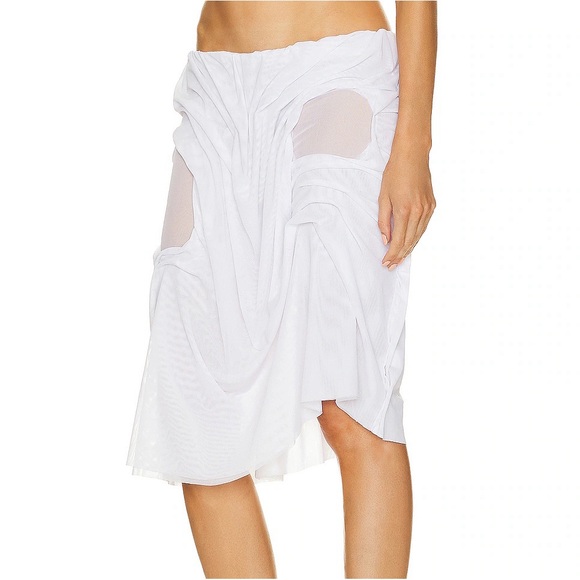 Di Petsa Wetlook Midi Skirt - Picture 3 of 8